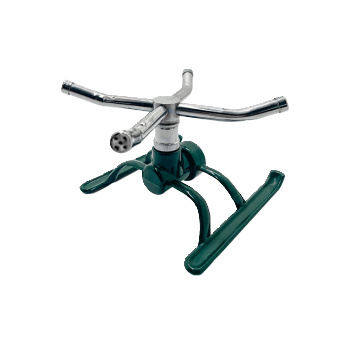 P-334-3 Brass 4-Arm Sprinkler with Zinc Base