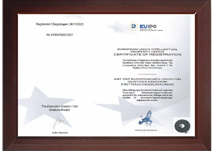 Patent Certificate - European Union